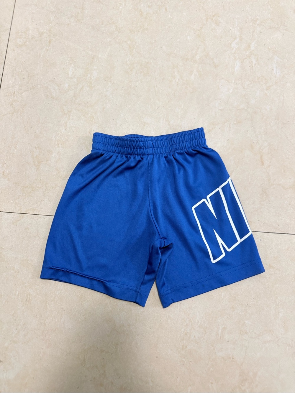 Nike Royal Blue Men’s Athletic Shorts with White Logo Accent